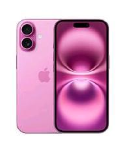 Apple iPhone 16 - 5G smartphone - dual SIM /Memoria Interna 512 GB - display OLED - 6.1" - 2556 x 1179 pixel - 2x fotocamere posteriori 48 MP, 12 MP - front camera 12 MP - rosa